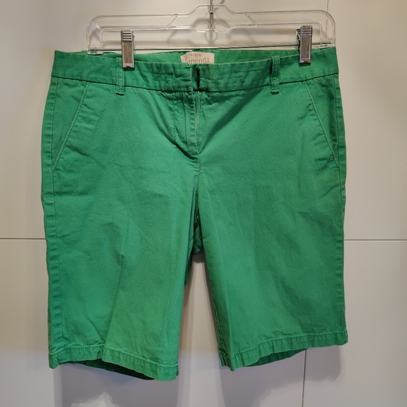 J. Crew Pants - JCrew Bermuda green